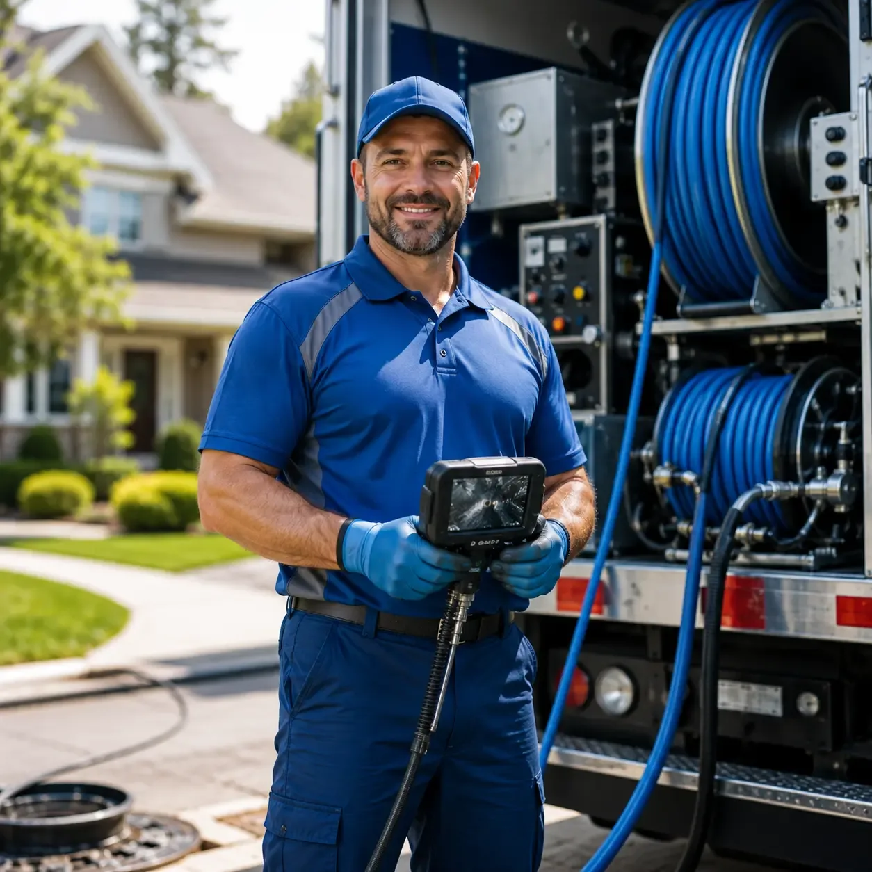Local outdoor drain cleaning specialists in Palmyra, MI